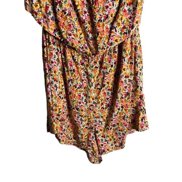 Roxy Women's Another Day Print Floral Romper - Picture 5 of 11
